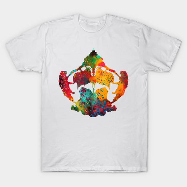 Rorschach inkblot test T-Shirt by erzebeth